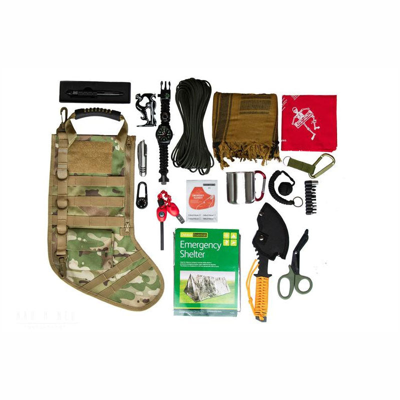 ๐ Personalized Tactical Christmas Stocking โ Military Style Holiday Gift ๐