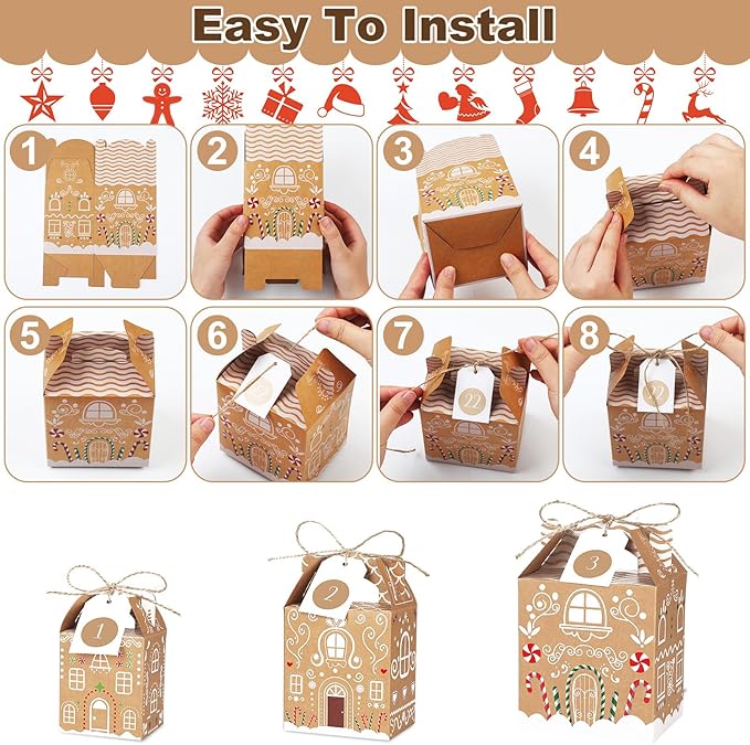 🔥LAST DAY 50% OFF - DIY Christmas Advent Calendar Boxes