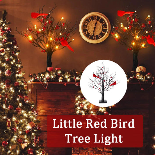 🔥2025 New Arrival🔥Little Red Bird Tree Light