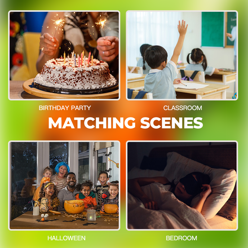 🐞Seven-star Ladybug Lamp: 3D Bioluminescent Art✨