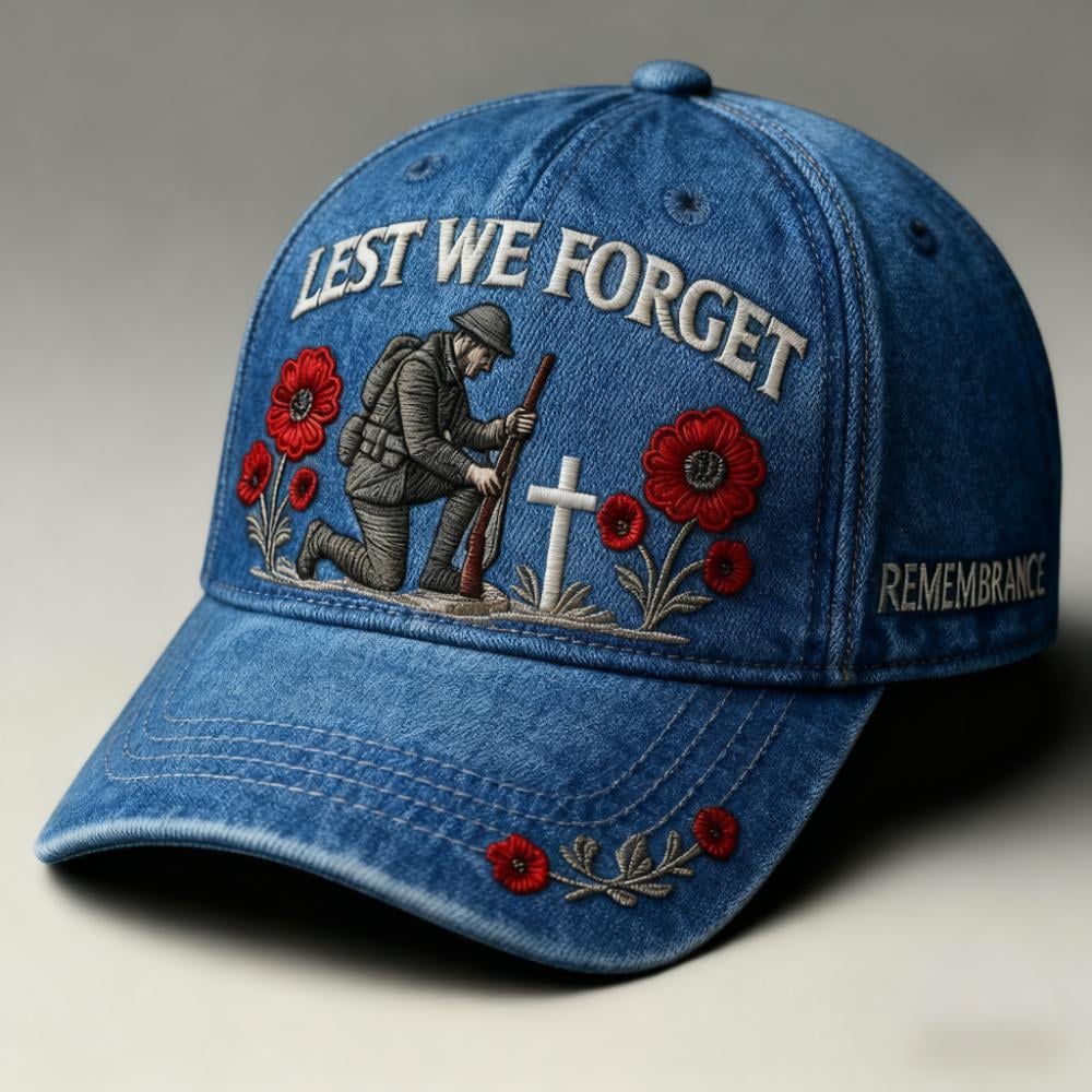 🌹Heroes Never Forgotten Remembrance Cap✝️ Keep Their Memory Alive