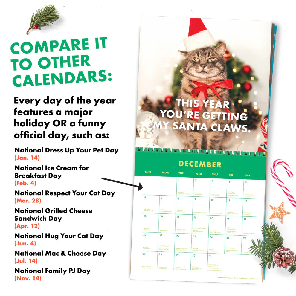 2026 Pissed-off Cats Calendar