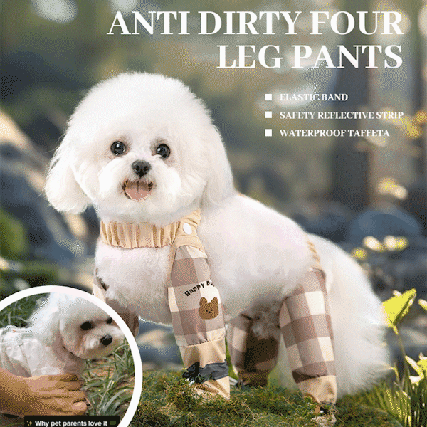 ✨🐾Anti dirty four leg pants