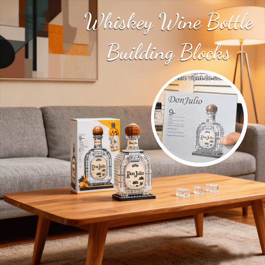 🥃 Whiskey Wine Bottle Building Blocks
