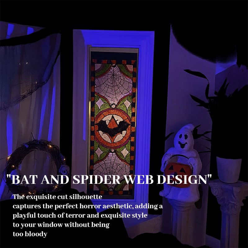 🦇Spooky Silhouette Bat Window Clings