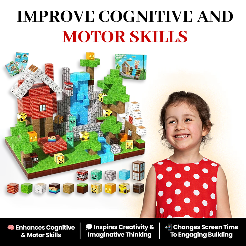 🛠️Magnetic MiningBlocks 100 Pack