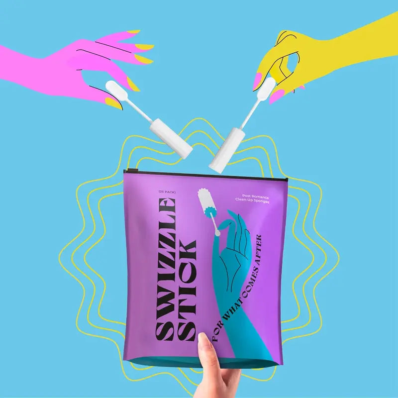 🌷 Intimate Cleanup Sponges for Women - 25pk