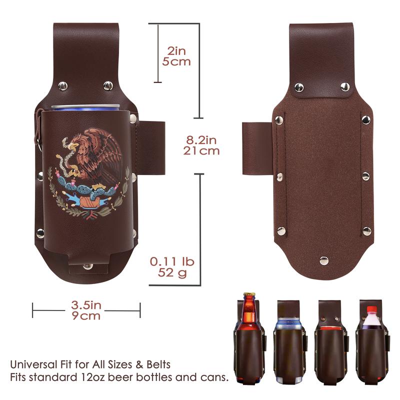 🏆Classic Leather Beer Holster