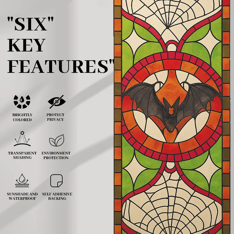 🦇Spooky Silhouette Bat Window Clings