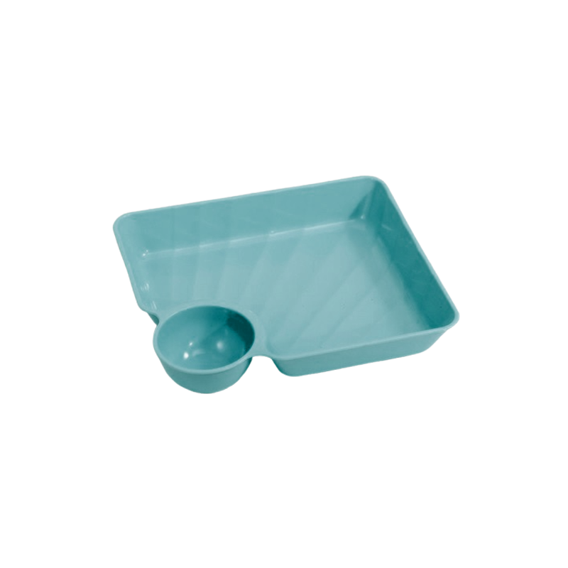 🍽️5-Pcs Divided Serving Plates with Dip Containers