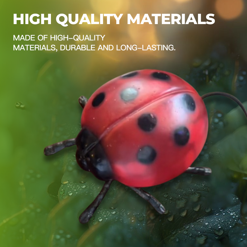 🐞Seven-star Ladybug Lamp: 3D Bioluminescent Art✨