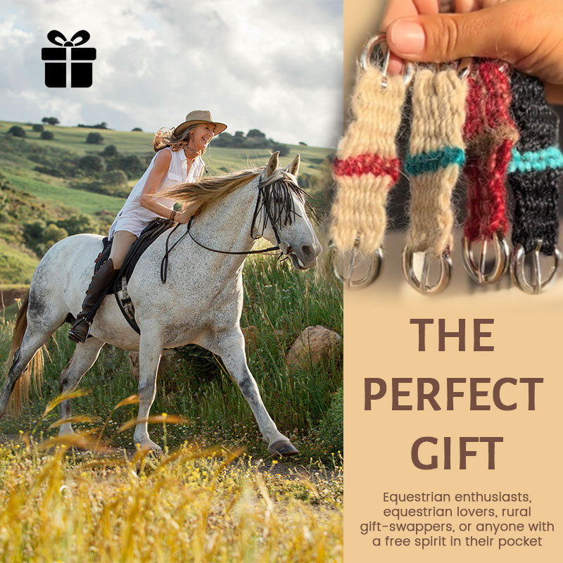 ๐ด Mini Girth Keychain โ Carry the Spirit of the Saddle ๐พ