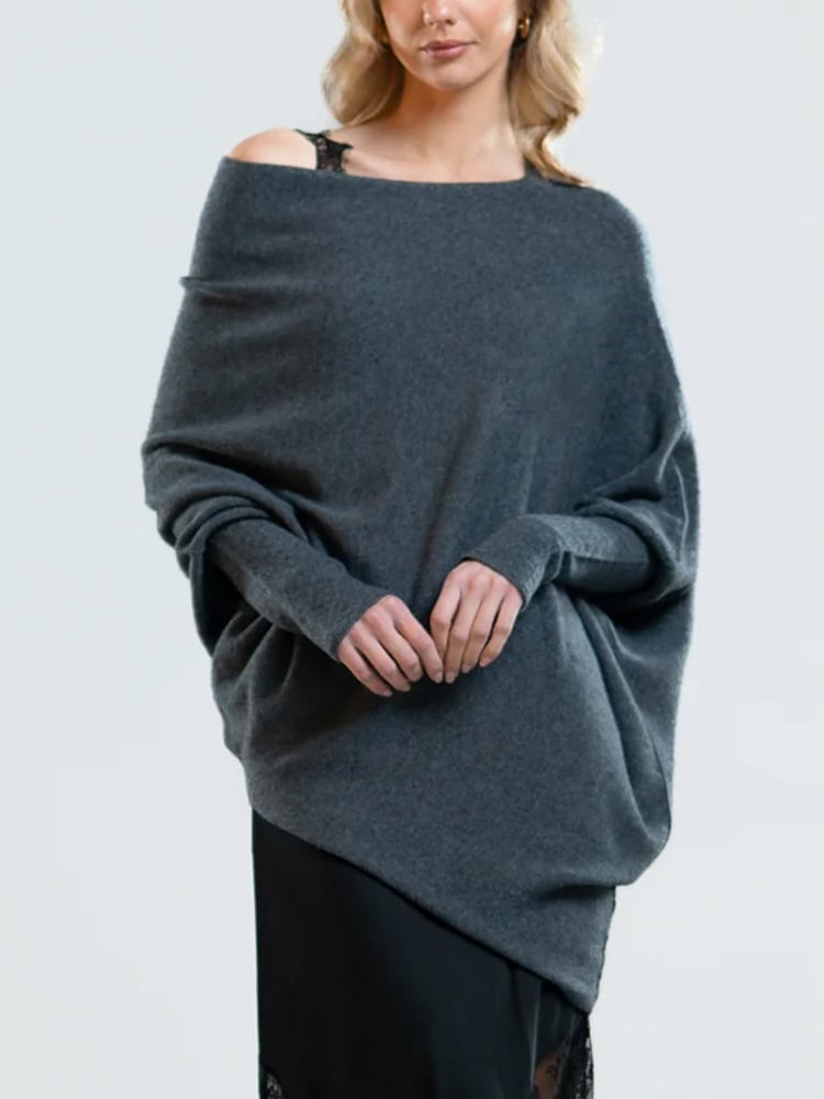 🌸Last Day 49% OFF🌸 Innovative Asymmetric Draped Knitwear Apparel