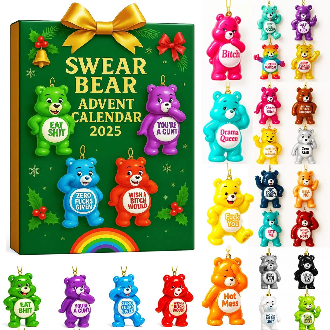 š„Last Day 50% OFF -šSwear Bear Advent Calendar 2025