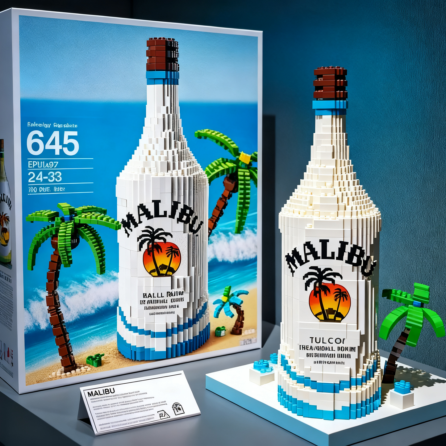 🥃 Whiskey Wine Bottle Building Blocks