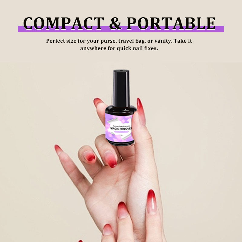 💥 Quick-Burst Nail Polish Remover Gel (15ml)
