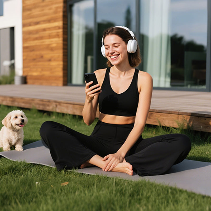 High-Waisted Yoga Pants with Pockets ✨