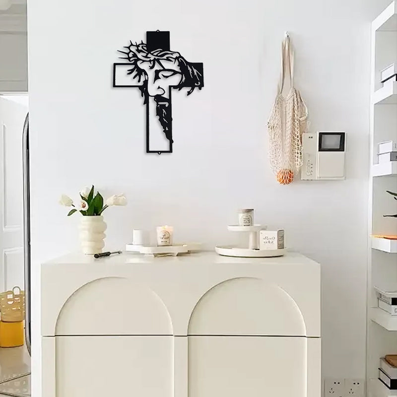 Metal Cross Wall Decor