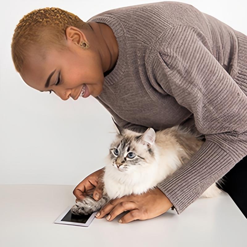 ⏰Holiday Specials🔥Larleaf Paw Print Kit, 4-Pcs Ink Pads + 2 Photo Frame