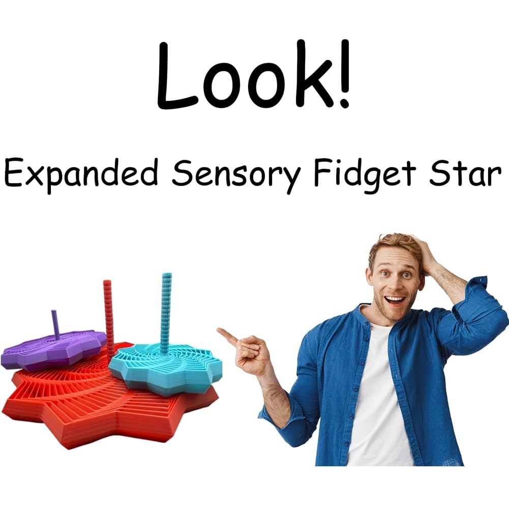 💠 Expanded Sensory Fidget Star
