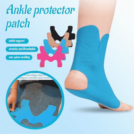 🦵 Precut Kinesiology Tape for Ankle(10Pcs)