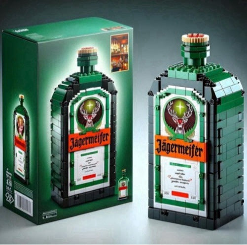🥃 Whiskey Wine Bottle Building Blocks
