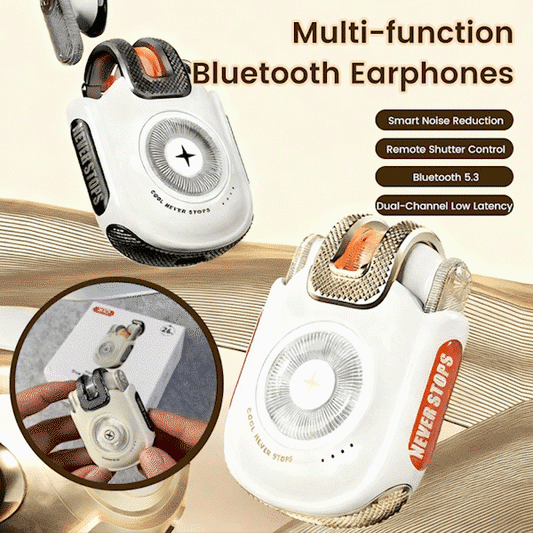 🎧 2-in-1 Remote Control Bluetooth Earbuds