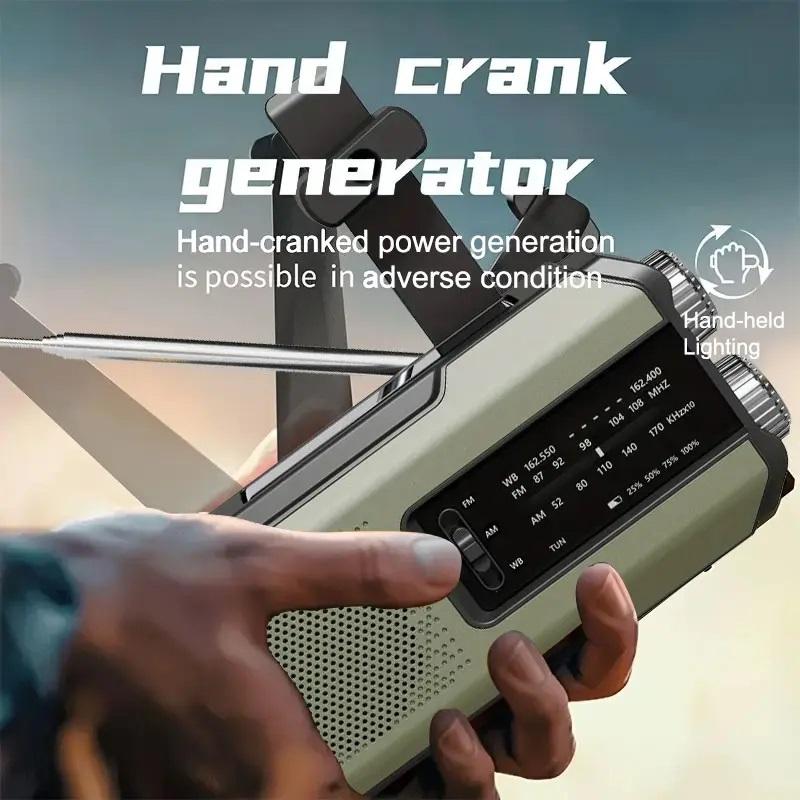 Hand Crank Emergency Weather Radio