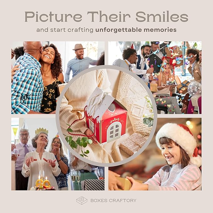 Christmas Wonderland Cottage Gift Box