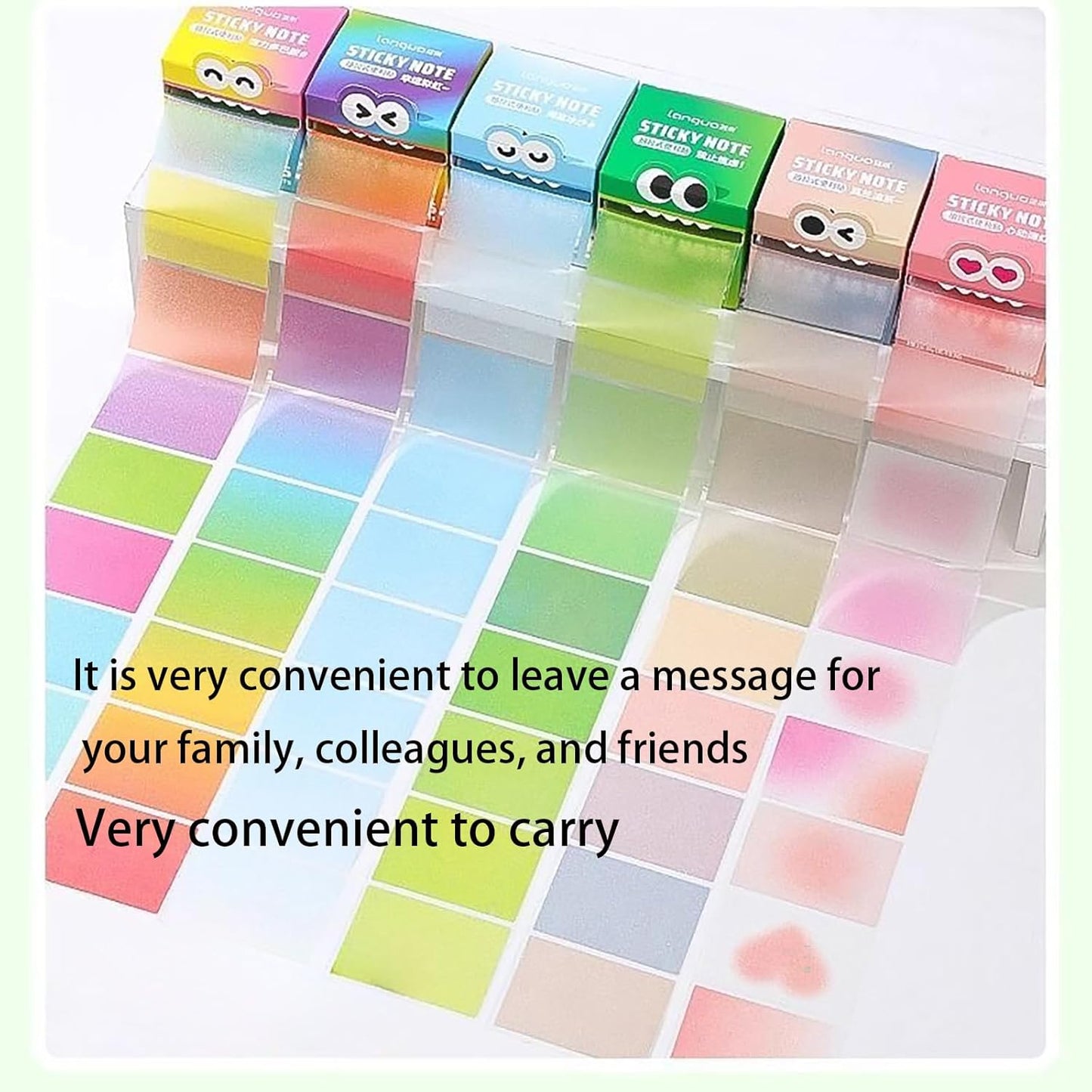 ๐๐Cute Monster Pattern Sticky Note (105 Sheets/Roll)