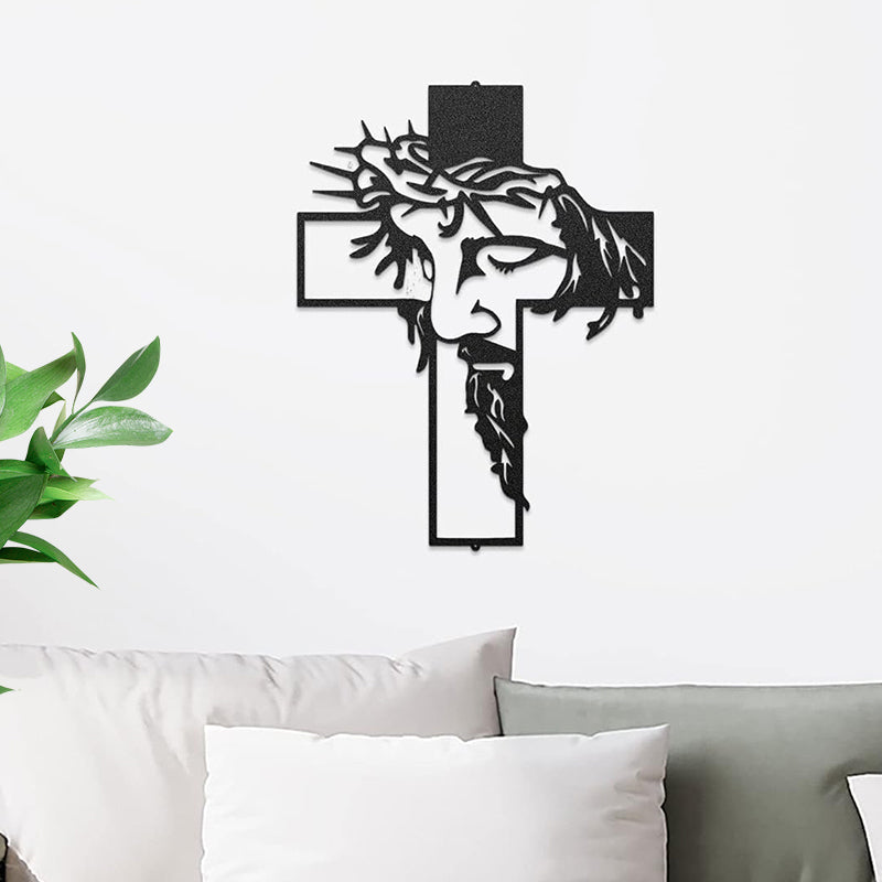 Metal Cross Wall Decor