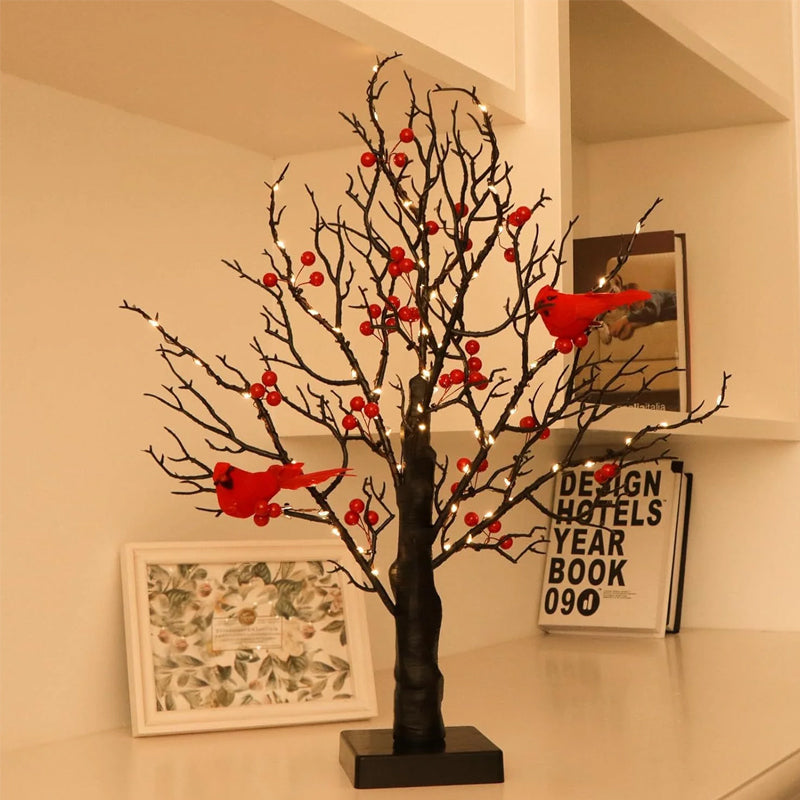 š„2025 New Arrivalš„Little Red Bird Tree Light