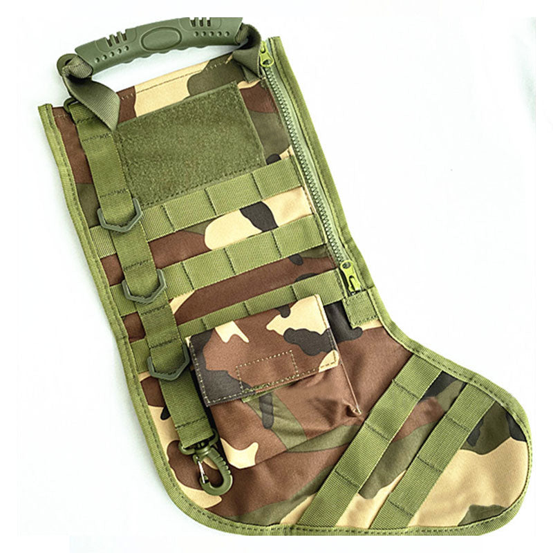 ๐ Personalized Tactical Christmas Stocking โ Military Style Holiday Gift ๐