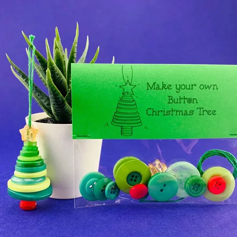 🔥LAST DAY 50% OFF - 🎅☃️ DIY Button Ornament Kits