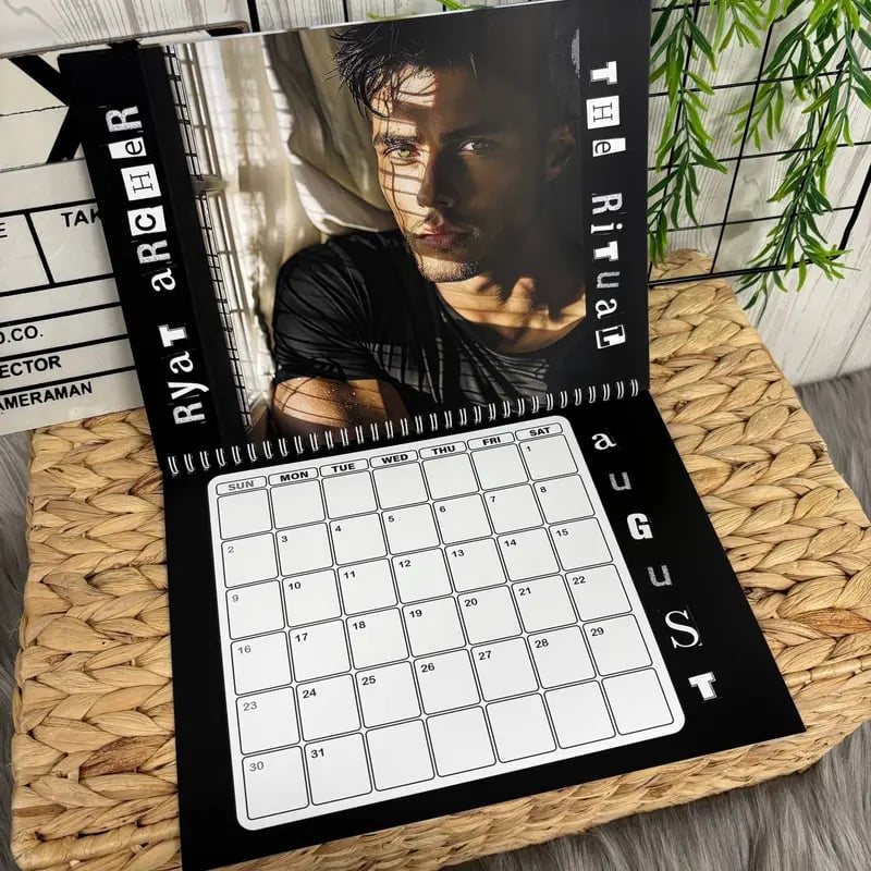 🖤Morally Grey Book Boyfriend 2026 Calendar 📅Dark Romantasy Aesthetic ✨