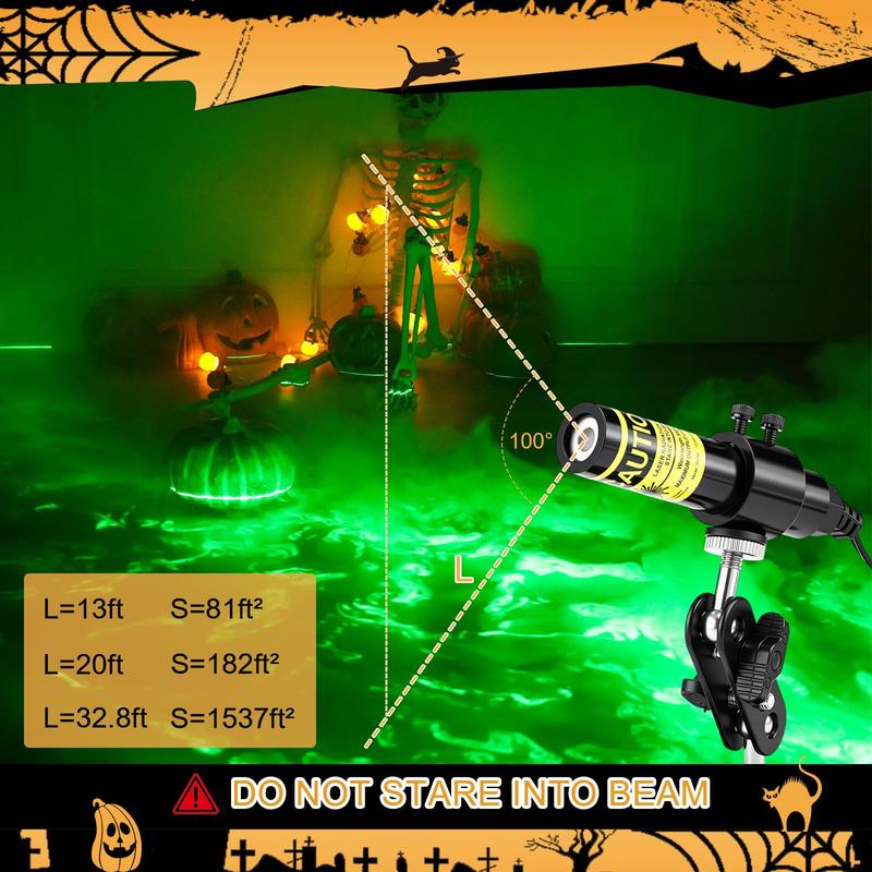 🔮 Halloween Laser Swamp Light