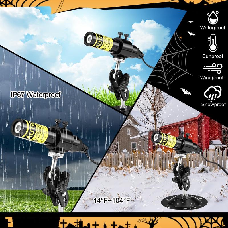 🔮 Halloween Laser Swamp Light