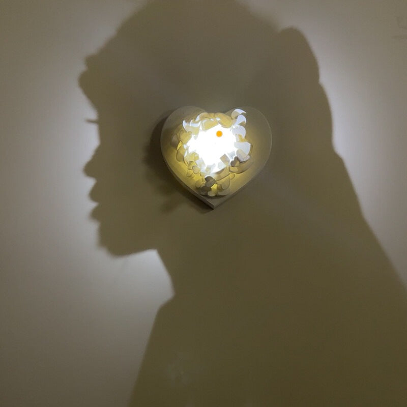 💡3D Light & Shadow Wall Light