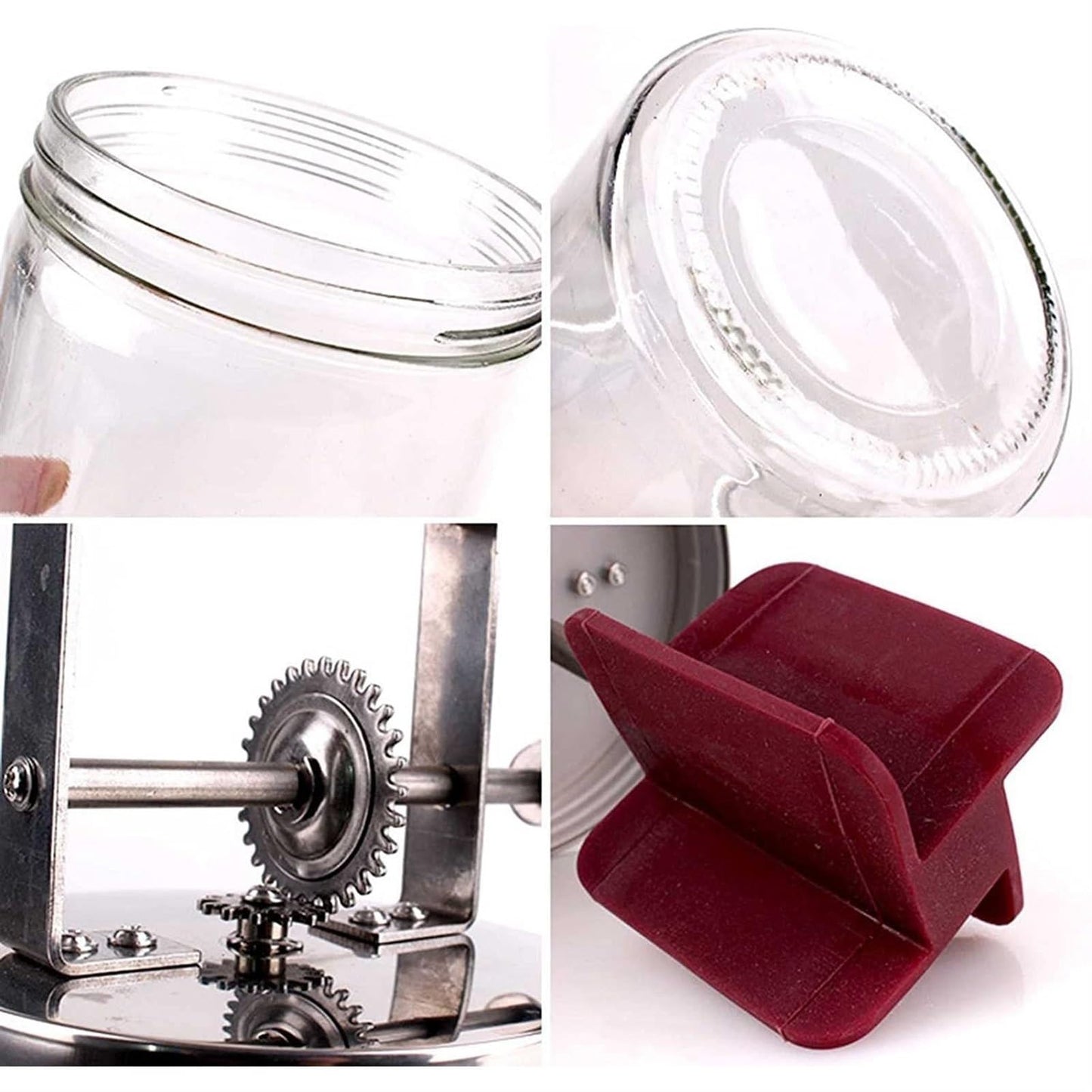 🧈 Hand Crank Butter Churner – Fresh Homemade Butter in Minutes!