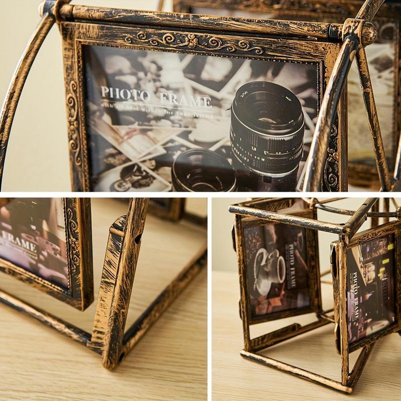 360° Rotating Vintage Ferris Wheel Rotating Photo Frame
