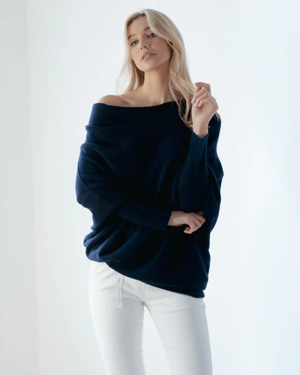 🌸Last Day 49% OFF🌸 Innovative Asymmetric Draped Knitwear Apparel