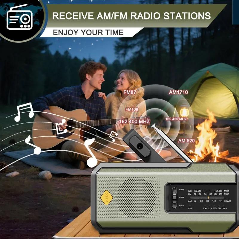 Hand Crank Emergency Weather Radio