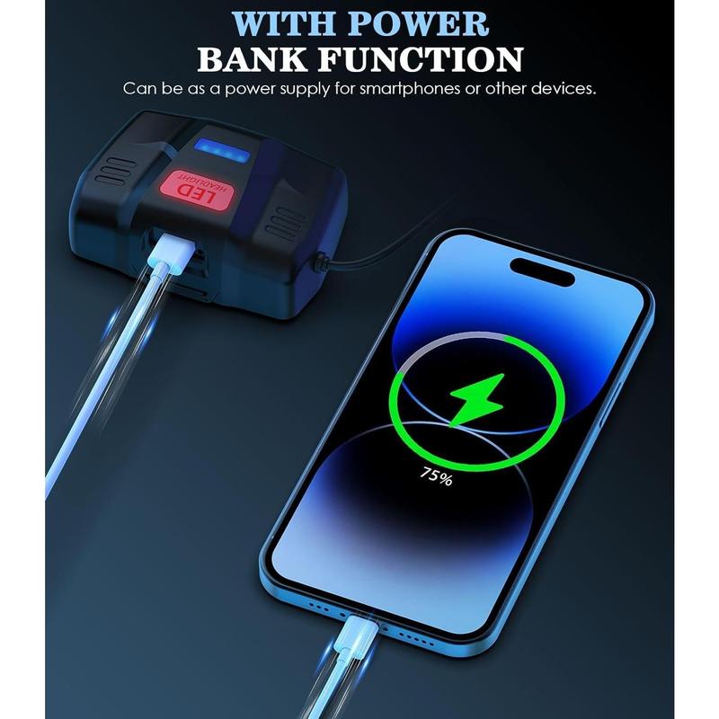 Rechargeable headlamp