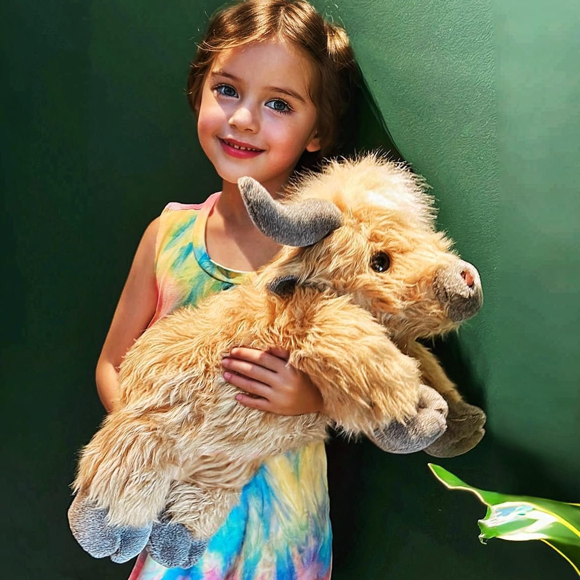 🔥LAST DAY 49% OFF -🎁Cute Cartoon Highland Cow Cuddly Toy