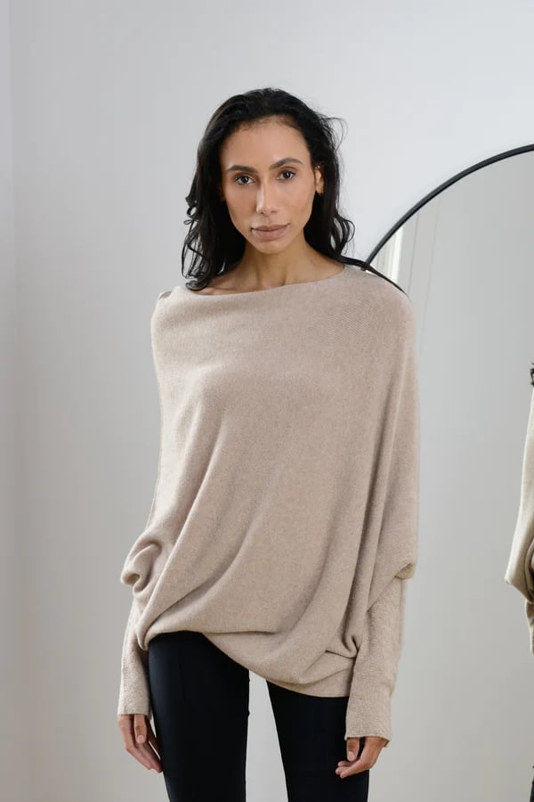 🌸Last Day 49% OFF🌸 Innovative Asymmetric Draped Knitwear Apparel
