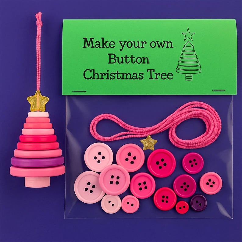 🔥LAST DAY 50% OFF - 🎅☃️ DIY Button Ornament Kits