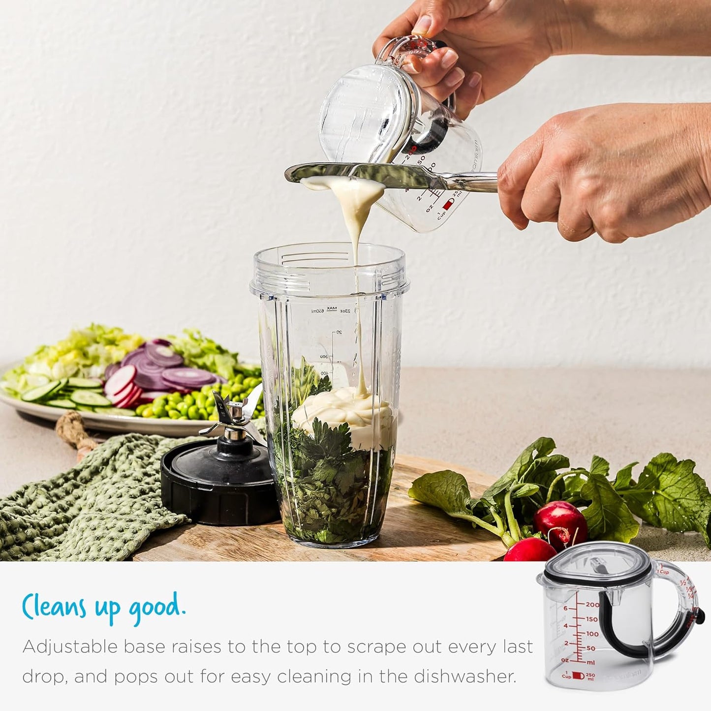All-in-1 Adjustable Measuring Cup