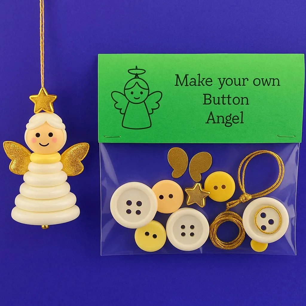🔥LAST DAY 50% OFF - 🎅☃️ DIY Button Ornament Kits