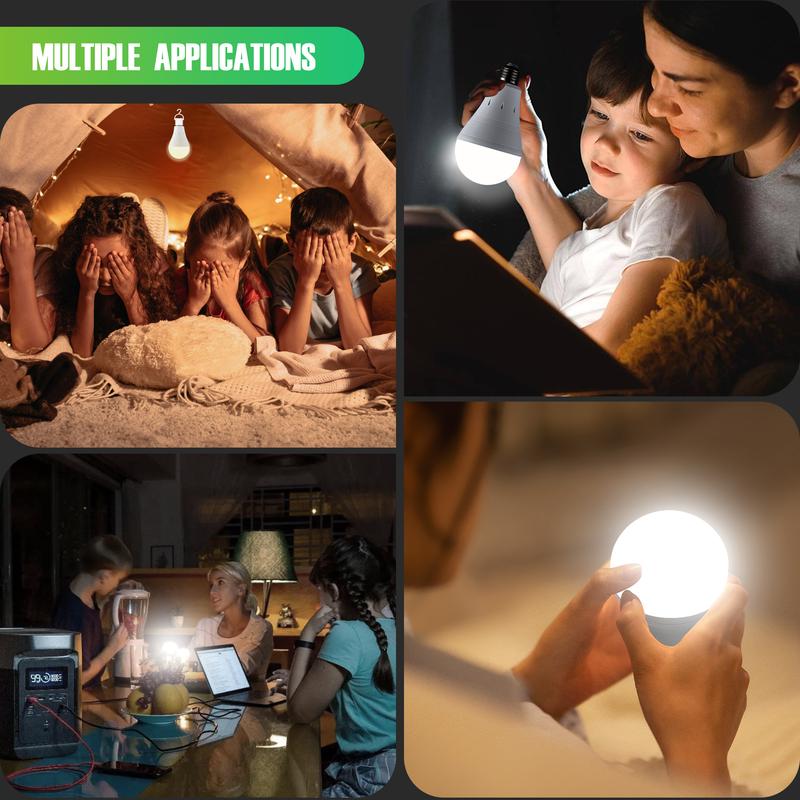 🔦 LED Rechargeable Emergency Light Bulbs