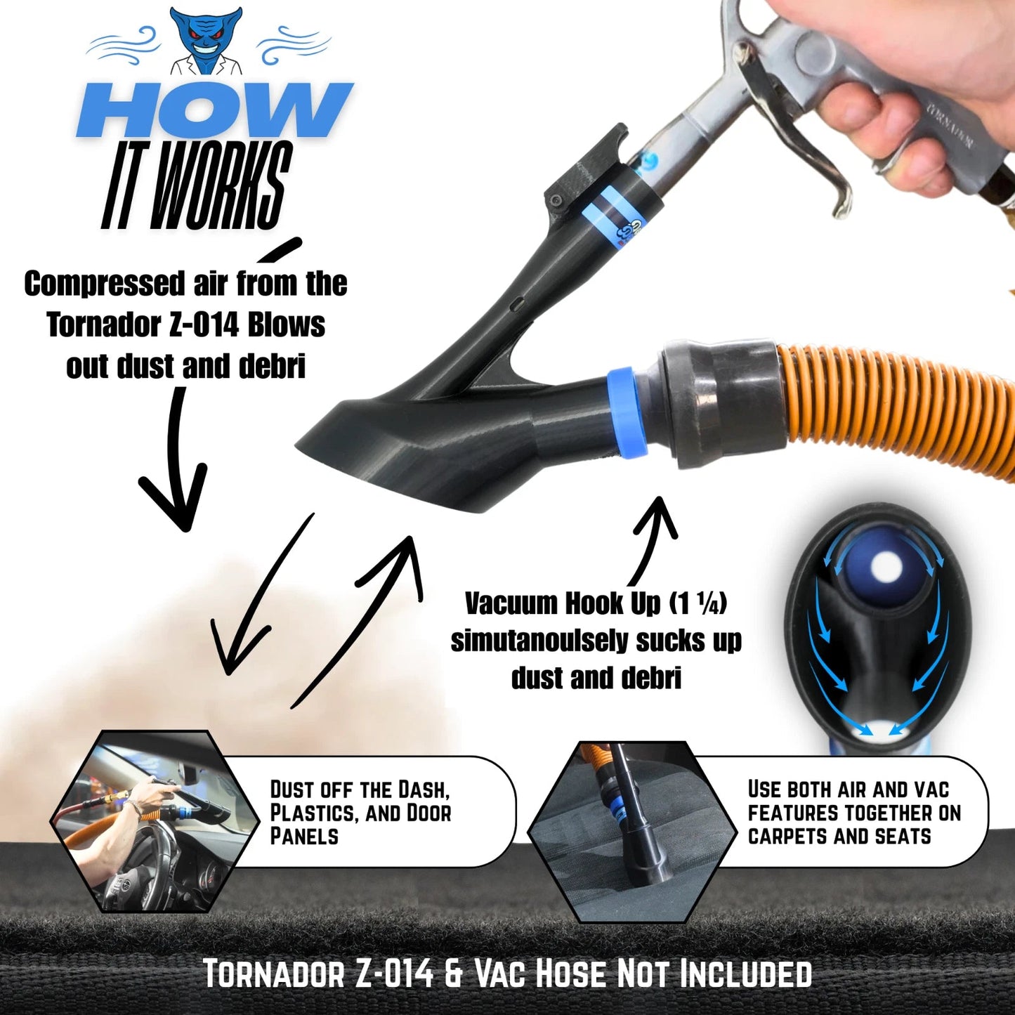 Air+Vac Automotive Detailing Accessories